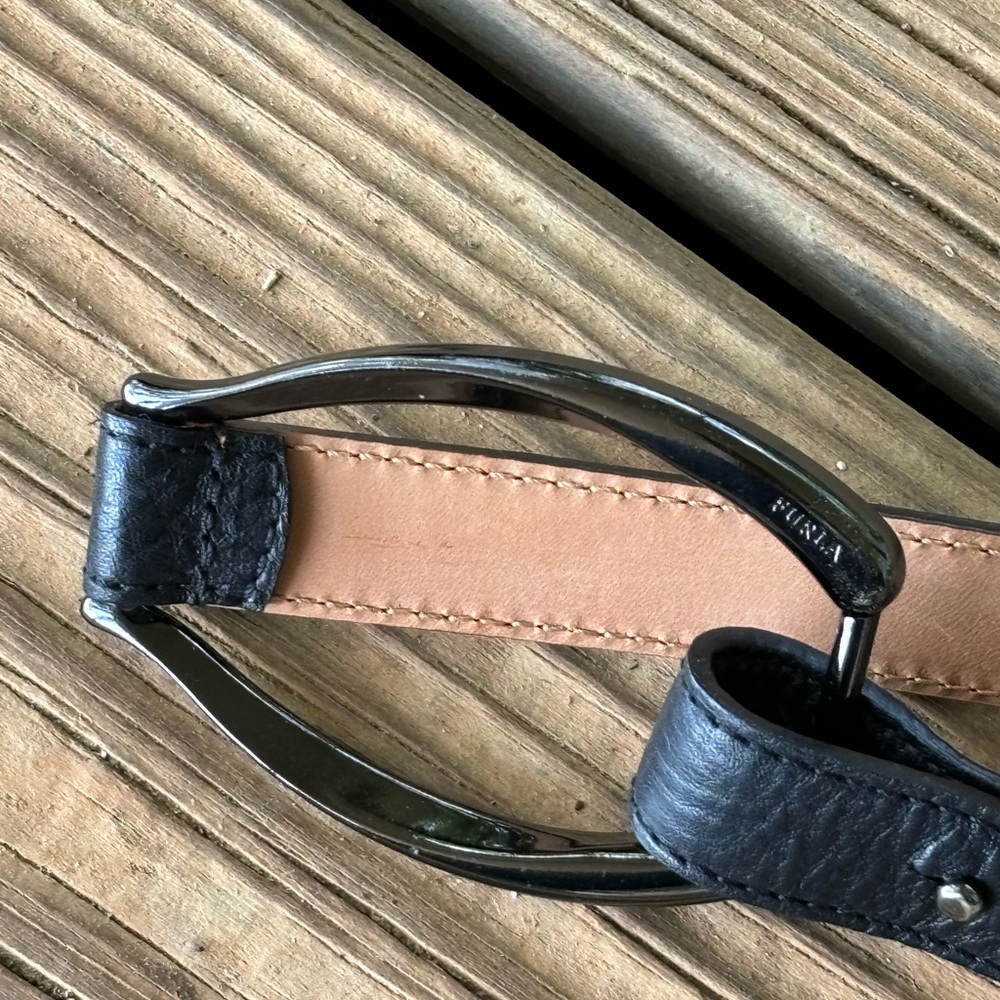 FURLA leather belt made in Italy